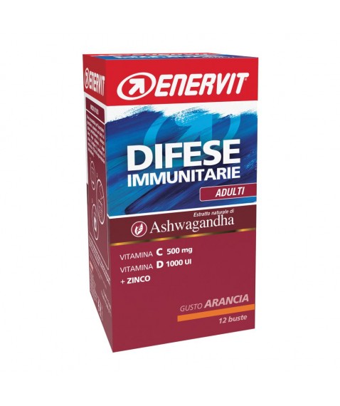 Enervit Difese Immunitarie Adulti 12 buste Integratore per le difese immunitarie negli adulti