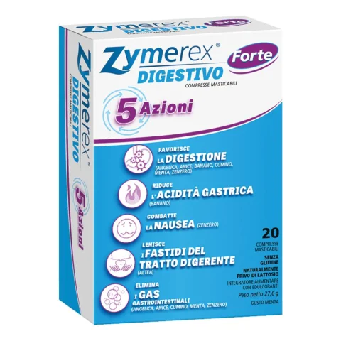 ZYMEREX DIGESTIVO FORTE 20CPR ZYMEREX DIGESTIVO FORTE 20CPR