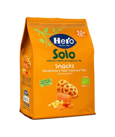 HERO SOLO SNACK CAROTA/MAIS40G