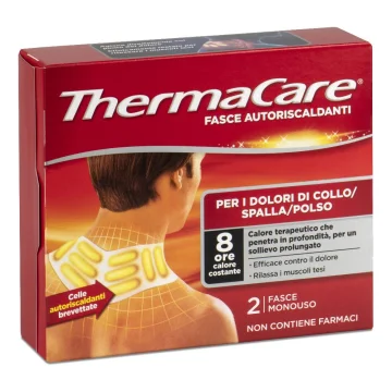 Thermacare 2 Fasce per dolori di collo spalla e polso