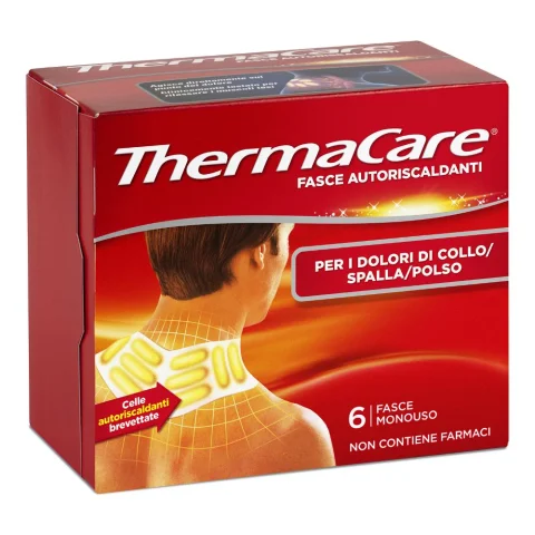 Thermacare Fasce Autoriscaldanti per dolori a Collo Spalla Polso 6 Pezzi Thermacare Fasce Autoriscaldanti per dolori a Collo Spalla Polso 6 Pezzi