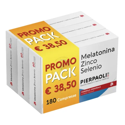 Melatonina Zinco Selenio 180 compresse Melatonina Zinco Selenio 180 compresse
