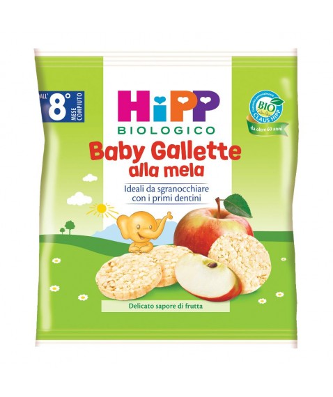 HIPP BIO BABY GALLETTE MELA30G