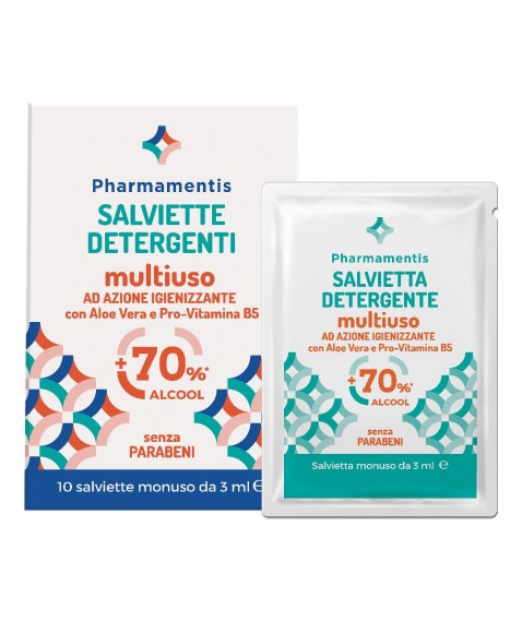 PHARMAMENTIS SALV 70%ALC 10PZ