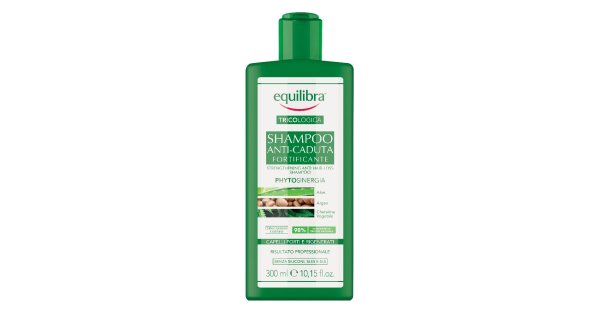 Equilibra Anti-Haarausfall Shampoo – Stärkend Für Brüchiges Haar, 300 Ml, Mit Natürlichen Inhaltsstoffen