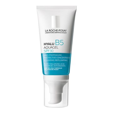 La Roche Posay Hyalu B5 Aquagel spf30 50ml Trattamento preventivo concentrato riparatore e rimpolpante anti-UV e anti-inquinamento