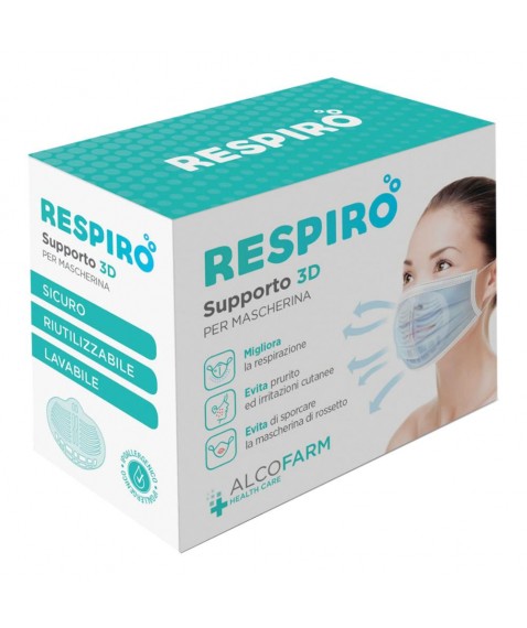 RESPIRO Supp.3D Mascherina 2pz