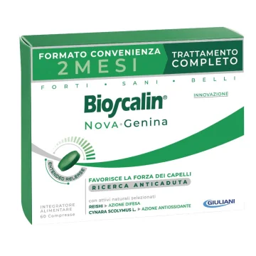 Bioscalin Nova Genina 60 compresse Integratore alimentare per capelli deboli uomo e donna