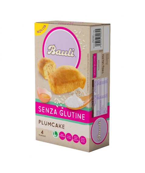 BAULI Plumcake S/G 140g