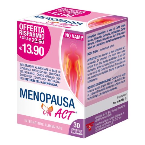 MENOPAUSA ACT 30 Cpr MENOPAUSA ACT 30 Cpr