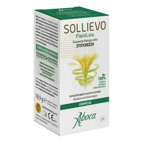 SOLLIEVO Fisiolax 45 Cpr ABOCA SOLLIEVO Fisiolax 45 Cpr ABOCA