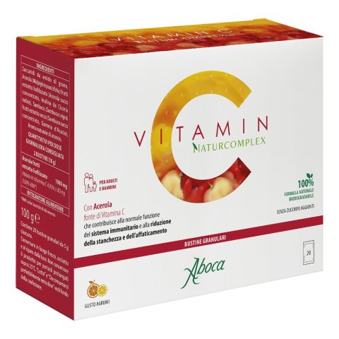 VITAMIN C NATURCOMPLEX 20 BUSTINE