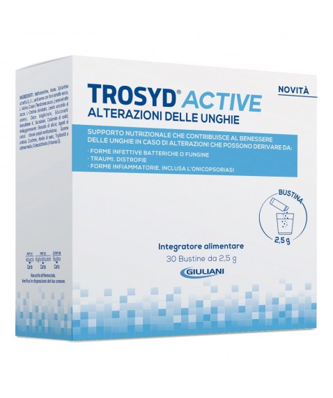 Trosyd Active trattamento contro l'alterazione delle unghie 30 bustine