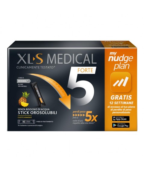 XLS MEDICAL FORTE 5 90STICK - Promozione Total Black Weeks