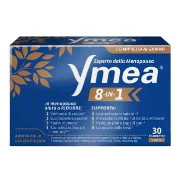 Ymea 8-in-1 30 Compresse - Contro i disturbi della menopausa