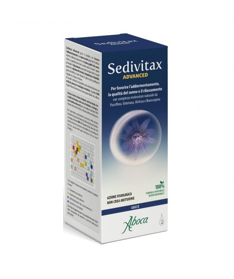 Sedivitax Advanced Gocce 75ml Integratore per favorire il sonno