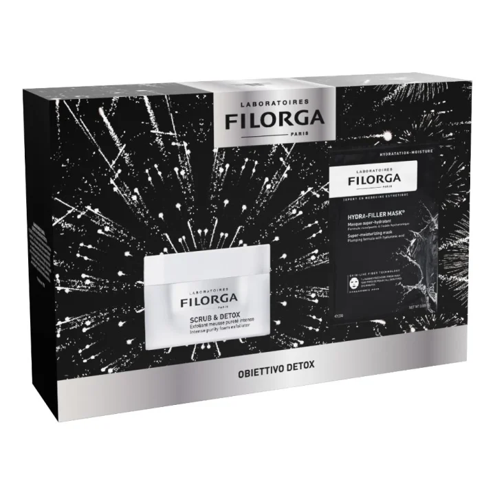 Filorga Xmas Cofanetto Coffret Scrub e Detox Viso