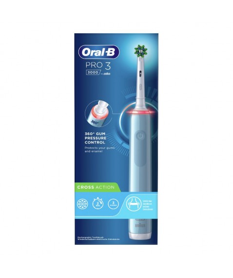 ORAL-B Power PRO 3 Blue C/Acti