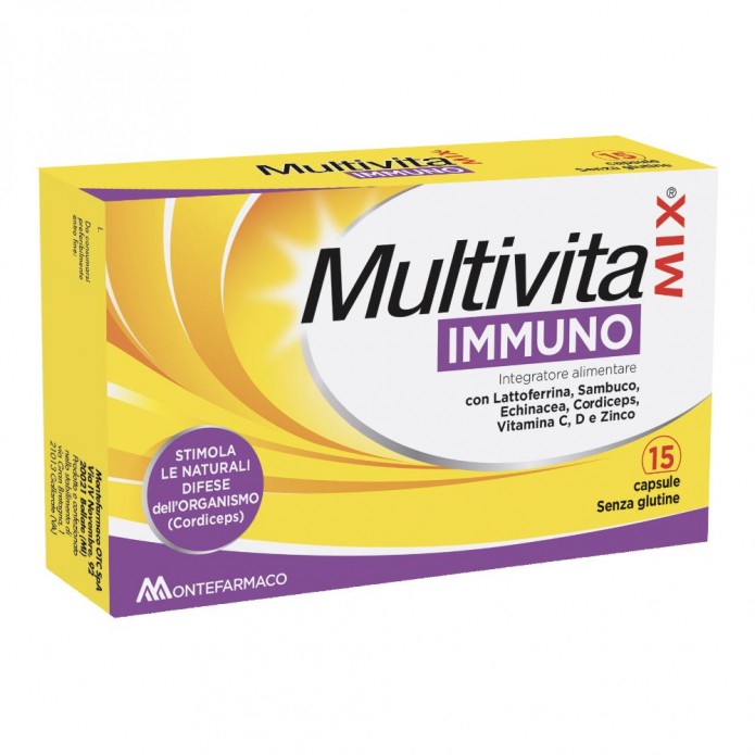 MULTIVITAMIX Immuno 15 Cps