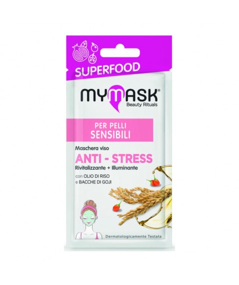 MYMASK MASC ANTI-STRESS S/FOOD 8 M