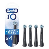 ORAL-B 4 Testine di Ricambio per Spazzolino Elettrico iO Ultimate Clean