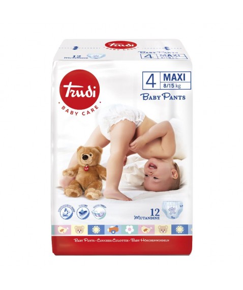 TRUDI C Pants Mx 8/15Kg 12pz