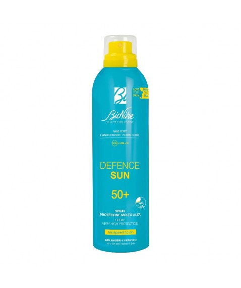 BioNike Defence Sun Spray Trasparente Spf50+ Protezione molto alta 200 ml