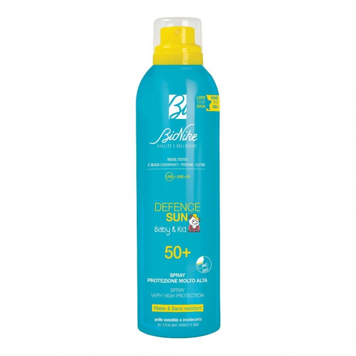 BioNike Defence Sun Baby&Kid Spray SPF50+ Protezione Molto Alta 200 ml