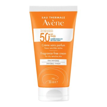Avène Eau Thermale Solare Crema SPF50+ Senza Profumo 50 ml