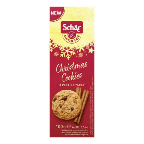SCHAR CHRISTMAS COOKIES 100G SCHAR CHRISTMAS COOKIES 100G