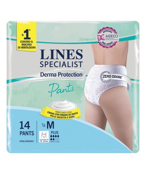 LINES SP DERM Pants Pl.M 14pz