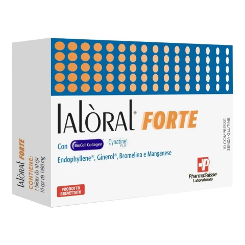 Ialoral Forte 10 Compresse - Integratore alimentare per la funzionalit&agrave; delle articolazioni