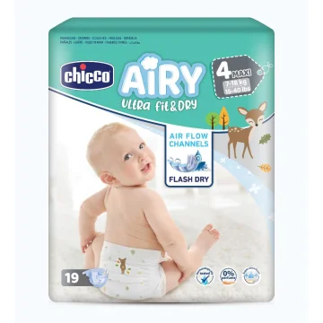 CHICCO PANN AIRY FIT&DRY 4&iuml;&iquest;&frac12; 19 PZ
