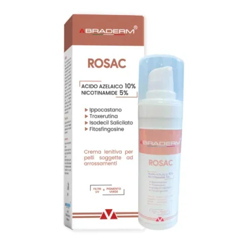 Braderm Rosac Crema Viso 30 ml - Per pelli soggette ad arrossamenti