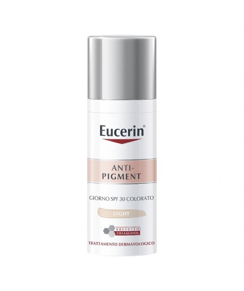 Eucerin Anti-pigment Crema Giorno SPF30 Colorata Leggera 50 ml - Riduce le macchie cutanee e ne previene la ricomparsa