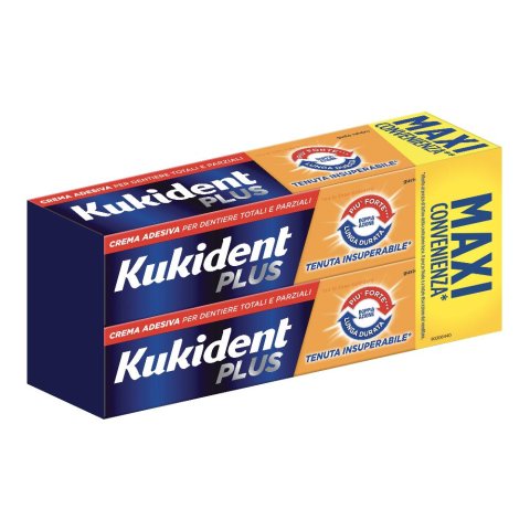 Kukident Plus Doppia Az 2x65g Kukident Plus Doppia Az 2x65g