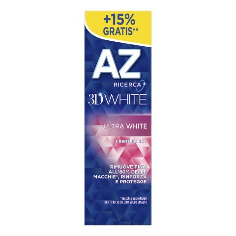 AZ 3D Dentifricio Ultra White 65 ML AZ 3D Dentifricio Ultra White 65 ML