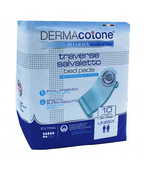 DERMACOTONE Trav.80x180 10pz