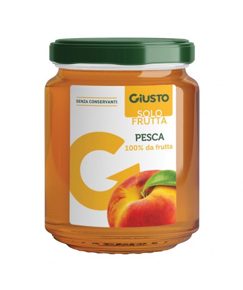 GIUSTO Solo Frutta Pesca 284g