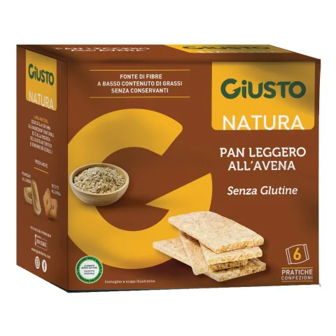 GIUSTO S/G PanLegg.Avena 6x25g GIUSTO S/G PanLegg.Avena 6x25g