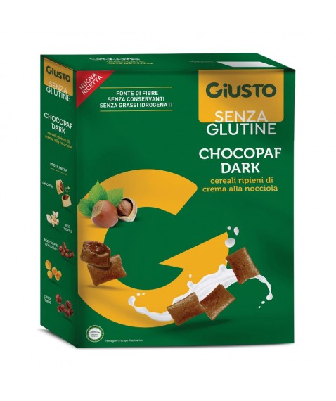 GIUSTO S/G Choco Paff.Dark300g