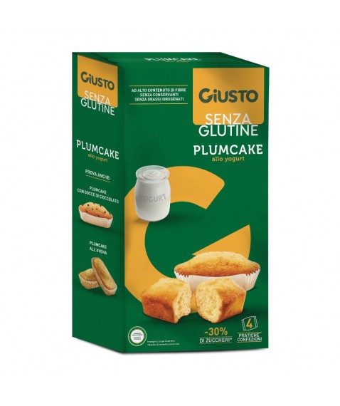 GIUSTO S/G PLUMCAKE YOGURT 160