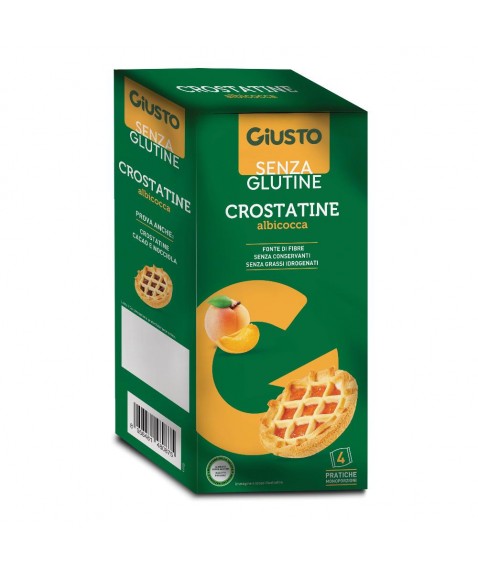 GIUSTO S/G Crost.Albic.4x45g