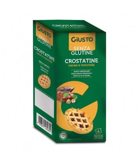 GIUSTO S/G Crost.Cac/Nocc4x45g