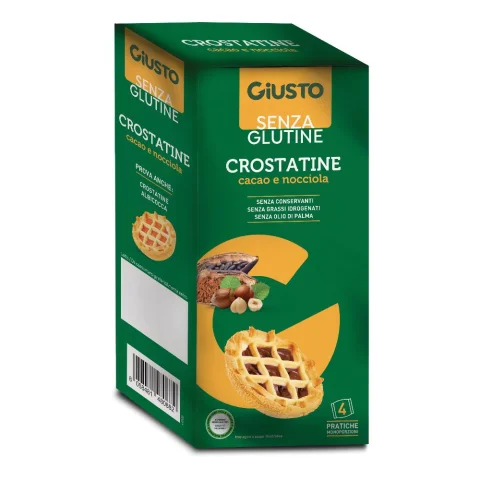 GIUSTO S/G Crost.Cac/Nocc4x45g