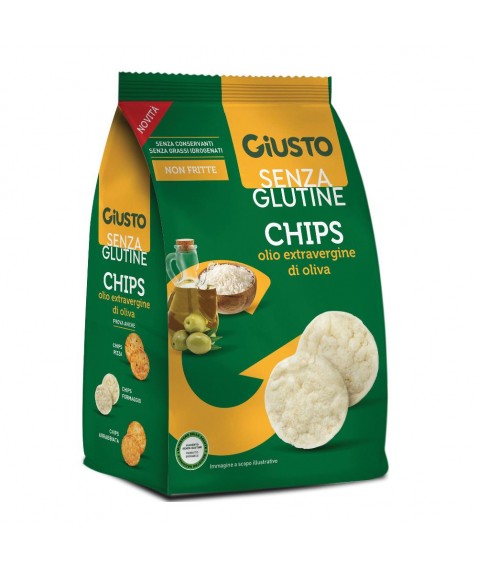 GIUSTO S/G Chips Olio Evo 40g