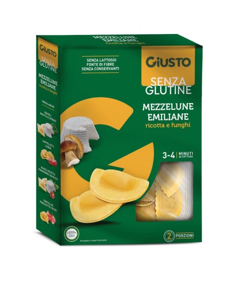 GIUSTO S/G Mezzelune Fun/R250g