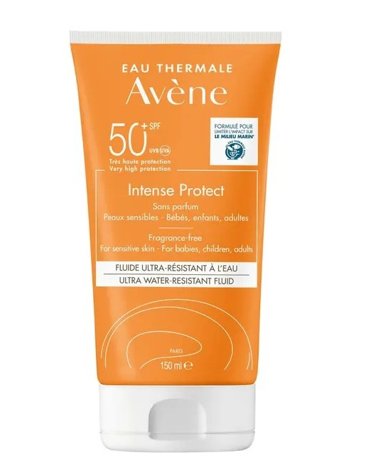 PIERRE FABRE Avène Intense Protect SPF 50+ – Crema Solare Viso e Corpo 150 ml