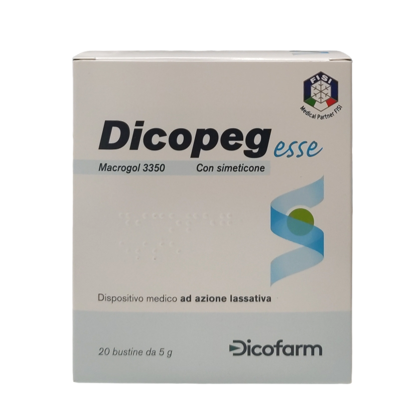 DICOFARM SPA Dicopeg Esse 20 Bustine da 5 gr ad Azione Lassativa