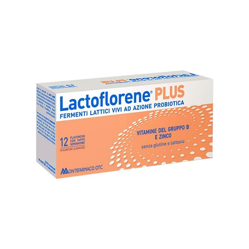 Lactoflorene PLUS 12 Flaconcini con tappo separatore